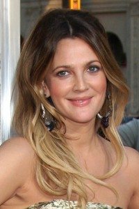 drew-barrymore-ombre-hair-effects